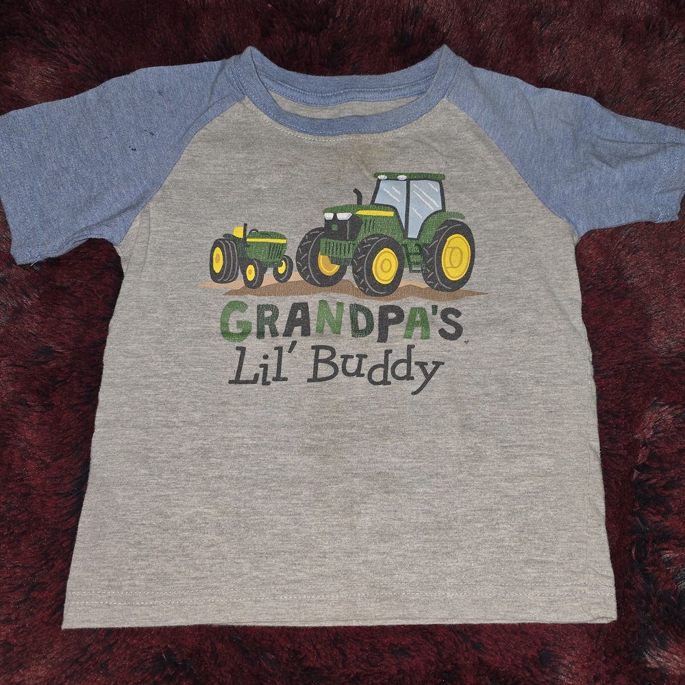 Toddler Boys John Deere Tractor Tee 3T
